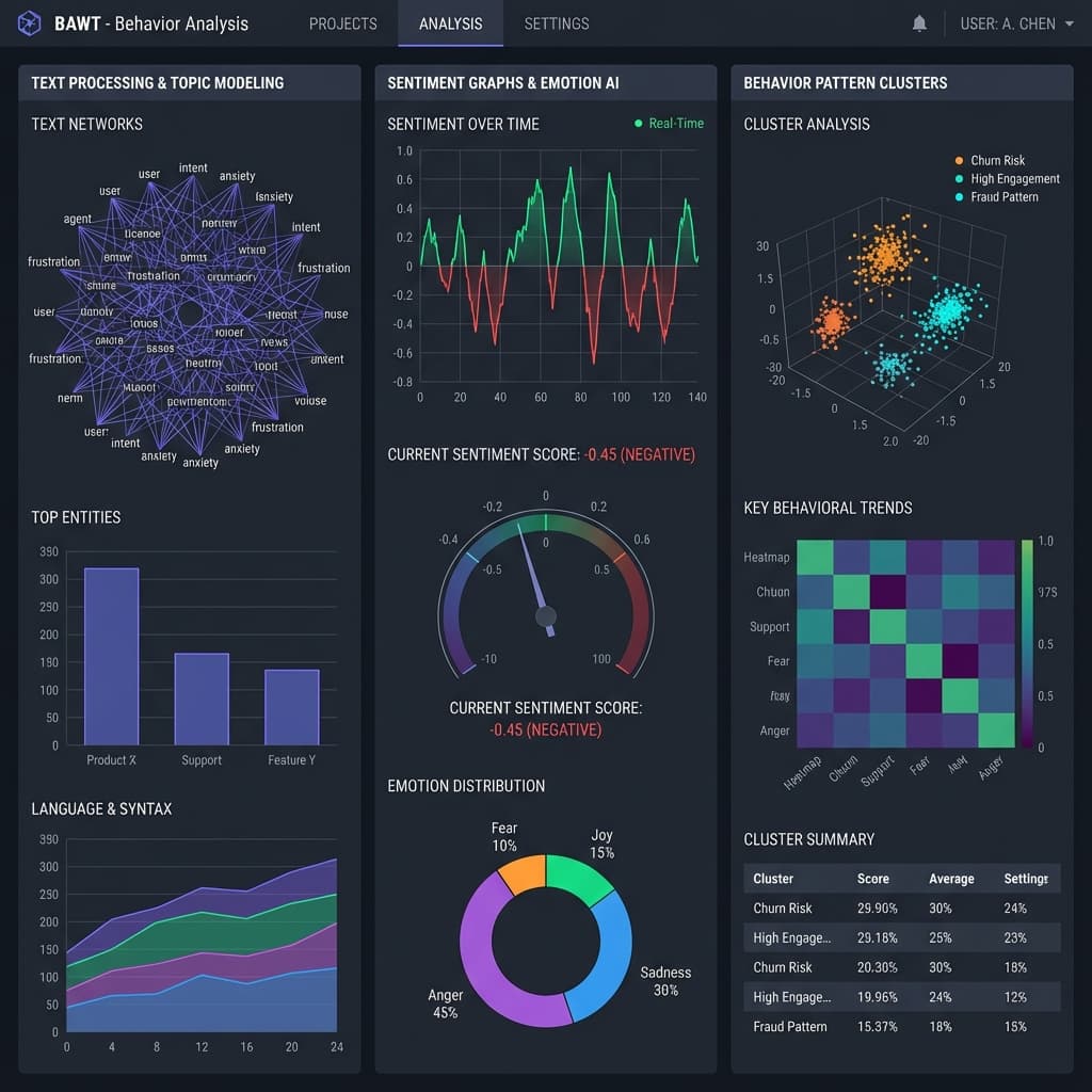 BAWT - Behavior Analysis