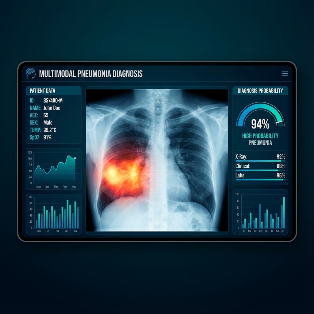 Multimodal Pneumonia Diagnosis